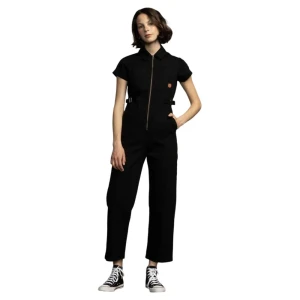 Santa Cruz Combinaison à Manches Courtes Line Up Utility Black S Femme