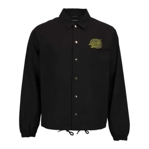 Santa Cruz Veste Lined Oval Dot Black M Homme