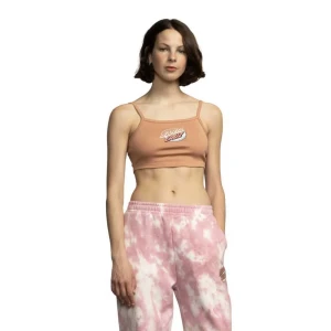 Santa Cruz T-shirt Sans Manches Oval Splice Dot Front Clay S Femme