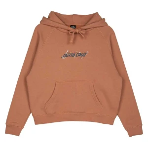 Santa Cruz Sweat à Capuche Sage Strip Front Clay XS Femme