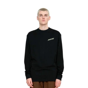 Santa Cruz T-shirt à Manches Longues Shadowless Dot Black M Homme