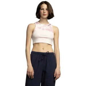Santa Cruz T-shirt Sans Manches Strip Pink Dip Dye S Femme