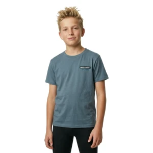 Independent T-shirt à Manches Courtes Itc Stained Slate Blue 8-10 Années Garçon,Fille