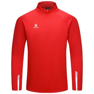 Kelme Sweat à Demi-zip Thunder Red 14 Années Garçon