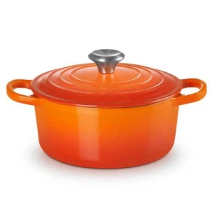 Le Creuset Casserole Signature Round 18 Cm Orange One Size
