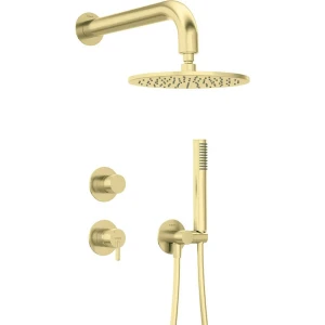 Deante Conjunto De Ducha Empotrado Con Rociador Superior Chrome One Size