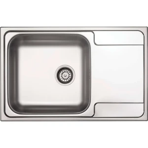 Deante Zeo_311c Évier 1 Bac Avec égouttoir Acier Chrome One Size