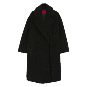 Hugo Manteau Malite 10273907 Black 38 Femme
