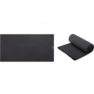 Naturehike Serviette En Microfibre Black 160 cm