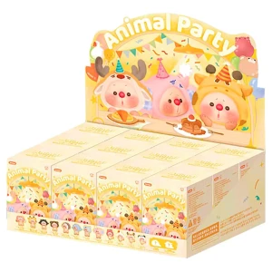 Jotoys Oyo Fête Des Animaux Mini-série Présentoir De Figurines En Boîte Mystère 5-7 Cm 12 Unités Multicolor One Size unisex
