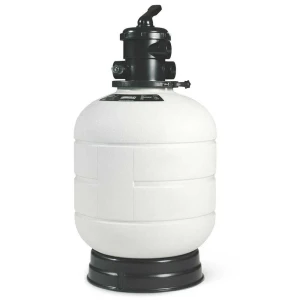 Astralpool Filtro De Arena Soplada 33817 Millennium Ø560 12000l/h Top Mount Valve 1 1/2´´ White / Black One Size