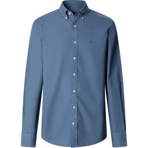 Hackett Chemise à Manches Longues Hm3010539 Eton Blue L Homme