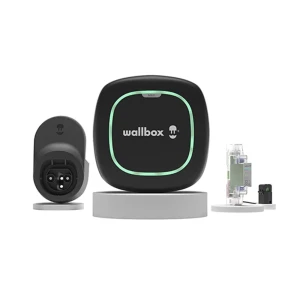 Wallbox Chargeur De Voiture électrique Pulsar Max 7.4kw T2 5 M + Power Meter N1-ct 80a Black One Size unisex