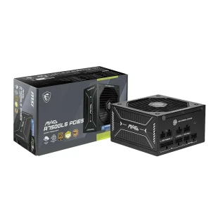 MSI Alimentation Modulaire Mag A750gls Pcie 5.0 750w 80 Plus Gold Black One Size unisex