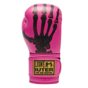 Leone1947 Gants De Boxe En Cuir Synthétique X Iuter Fuchsia 16 oz