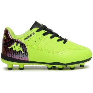 Kappa Chaussures De Football Junior Kombat Player Fg Neon Yellow / Black EU 36 Garçon,Fille