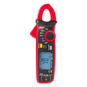 Uni Pinza Amperimétrica Ca Modelo Ut210e 100a Red / Grey One Size