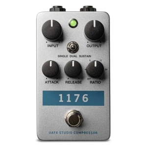 Universal Audio Ua Uafx 1176 Compresseur De Studio Silver / Black One Size unisex