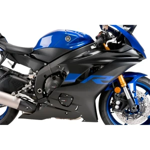 Puig Tapa Del Motor 21521n Yamaha Yzf-r6 Race 20-24 Black One Size