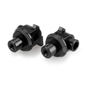 Puig Placa Adaptadora De Estribo 3815n Black One Size