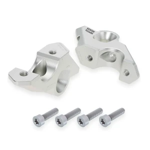 Hepco Becker Elevador De Manillar Bmw R 1300 Gs 23-25 Silver One Size