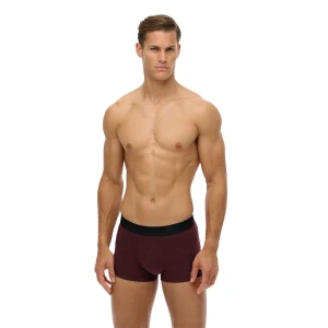 Superdry Slips 3 Unités Black / Port / NOOS Grey Marl 2XL Homme