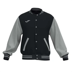 Joma Sweat-shirt à Zip Combi Black / Gray 10-11 Années