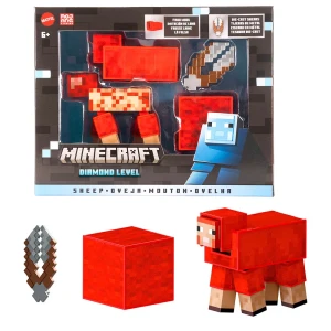 Minecraft Figure Diamond Level Sheep Jcv22 Multicolor One Size unisex