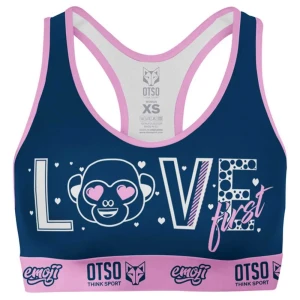 Otso Haut De Sport à Impact Moyen Emoji Love First Multicolour XS