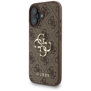 Guess Coque De Téléphone 4g Strap 4g Classic Logo Iphone 16 Brown One Size unisex
