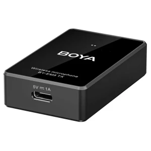 Boya Microphone Sans Fil By-em5-k1 Uhf Kit Black One Size unisex