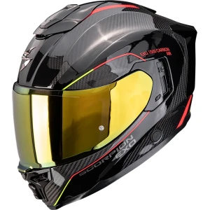 Scorpion Casco Integral Exo-1500 Carbon Air Mundi Black / Red / Yellow L