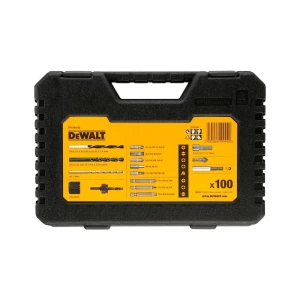 DeWalt Juego De Brocas Y Puntas Dt71563-qz 100 Unidades Silver One Size