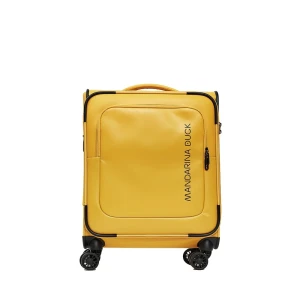 Mandarina Duck Valise à Roulettes Eco Coated Cabin Duck Yellow One Size unisex