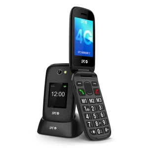 Spc Téléphone Portable Harmony 2 4g Black One Size unisex