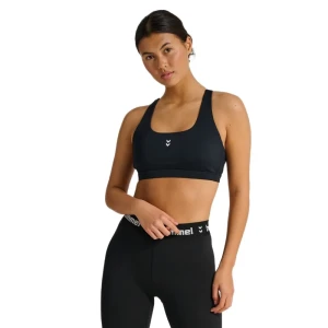 Hummel Haut De Sport à Maintien élevé Hiit Impact Strap Black XL