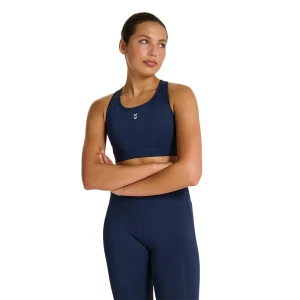 Hummel Haut De Sport Maintien Moyen Pulse Dress Blues XS