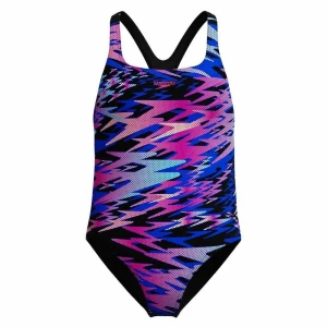 Speedo Traje De Baño Hyperboom Print Medalist Anthracite 12 Años