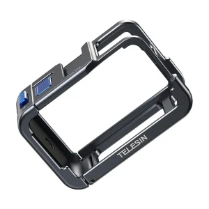 Telesin Boîtier Métallique Pour Caméra Dji Action 3/4/5 Black One Size unisex