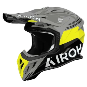 Airoh Casco Off-road Aviator Ace 2 Fury Black / Grey / Hi Vis Yellow M
