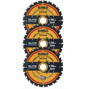 DeWalt Disco De Sierra Circular Para Madera 190x30 Mm Silver One Size