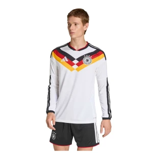 Adidas T-shirt à Manches Longues Domicile Germany 26/27 Replica White L Homme