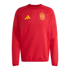 Adidas Sweat-shirt Spain Tiro Travel Crew Team Power Red 2 S Homme