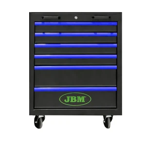 Jbm Meuble à 6 Tiroirs Blue One Size