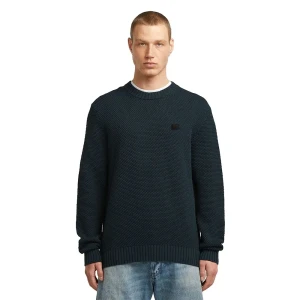 G-star Pull Honey Comb Dark Patriot Blue XL Homme