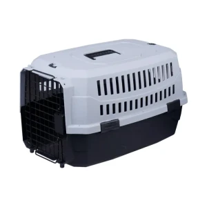 Nobleza Caisse De Transport Pour Animaux Black / Grey 68 x 48 x 42 cm