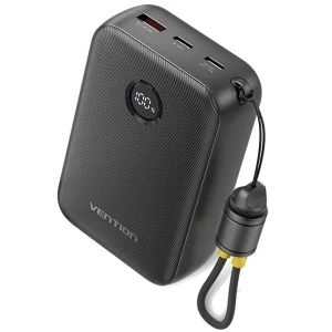Vention Batterie Externe Fkbb0-c-22.5w Black One Size unisex