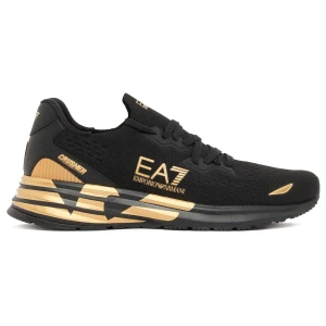 Giorgio Armani Ea7 Emporio Armani Baskets 7x000652_af18639 Triple Black / Gold EU 38 Homme,Femme