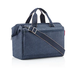Reisenthel Sac Allrounder S Pocket Herringbone Dark Blue One Size unisex