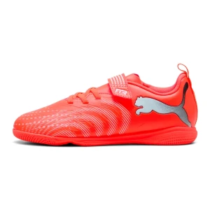 Chaussures De Futsal Future 9 Play V PUMA Red / PUMA White / Glowing Red / PUMA Black EU 36 Garçon,Fille